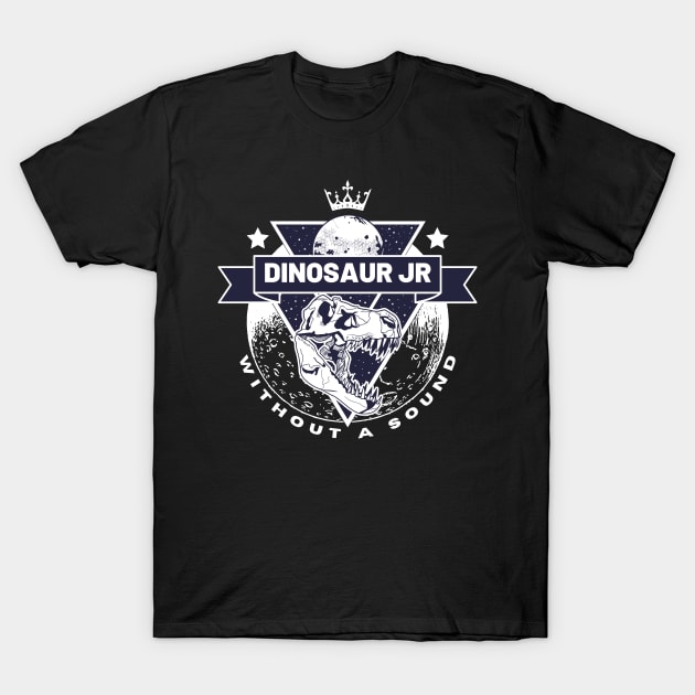 Dinosaur - With out a sound // Fan Art Designs Retro T-Shirt by Liamlefr